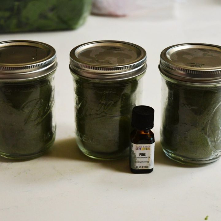 Fresh ground playdough